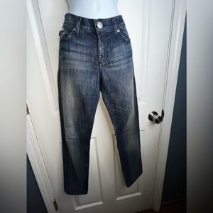 Rock & Republic Women’s W 28 Berlin Medium Wash Mid Rise Skinny Jeans 8 28x30